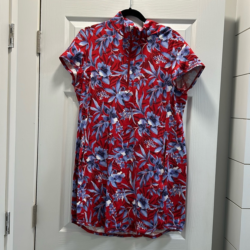 Women’s Tommy Bahama Island Zone Dress Large Resort/ Athletic/ Golf EUC! - Picture 3 of 11
